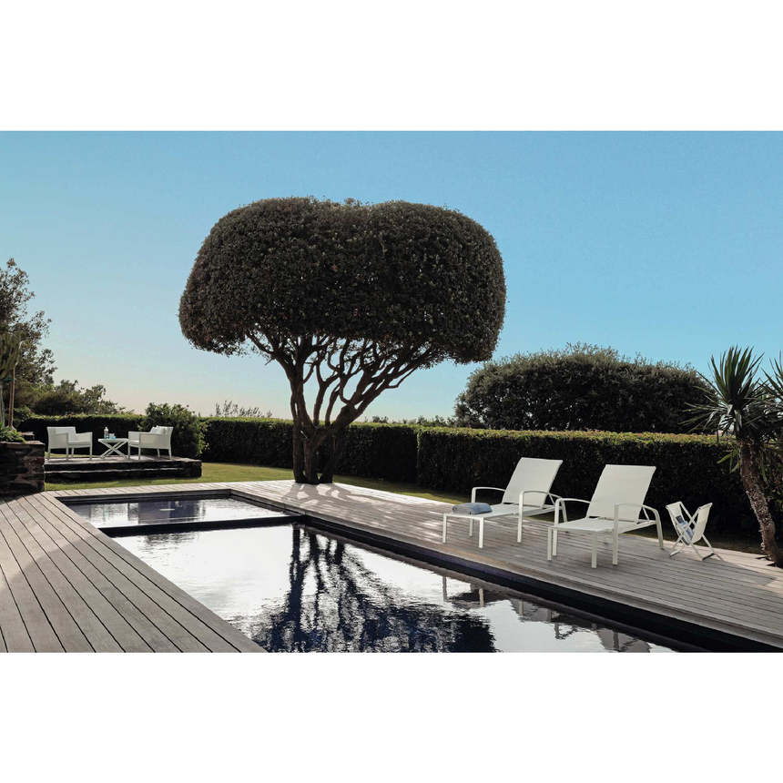 Aluminum Reclinable Sun Lounger | Talenti Lady | Italianfurniture.com