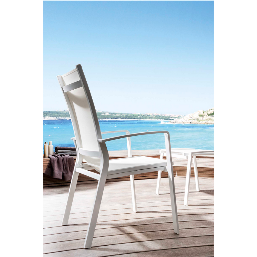 Aluminum Outdoor Reclinable Armchair | Talenti Lady | Italianfurniture.com