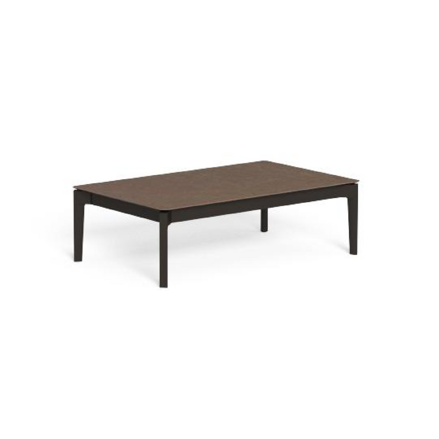 Aluminum Outdoor Coffee Table | Talenti Leaf | Italianfurniture.com