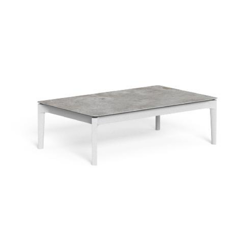 Aluminum Outdoor Coffee Table | Talenti Leaf | Italianfurniture.com