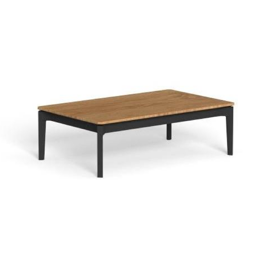 Aluminum Outdoor Coffee Table | Talenti Leaf | Italianfurniture.com