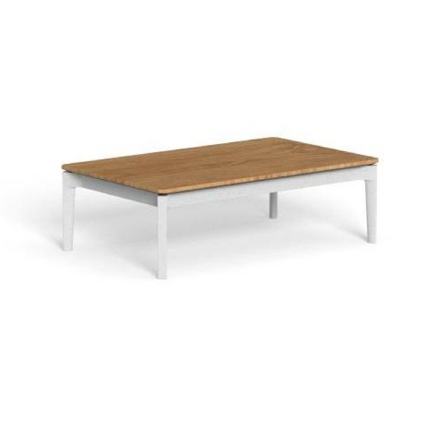Aluminum Outdoor Coffee Table | Talenti Leaf | Italianfurniture.com