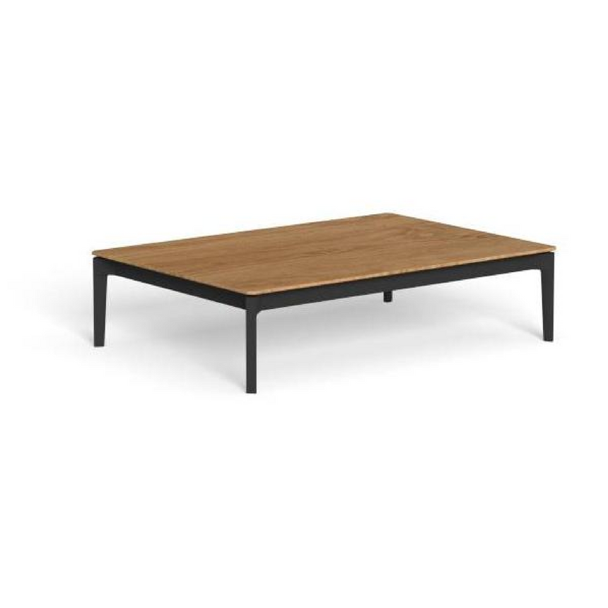 Aluminum Outdoor Coffee Table | Talenti Leaf | Italianfurniture.com
