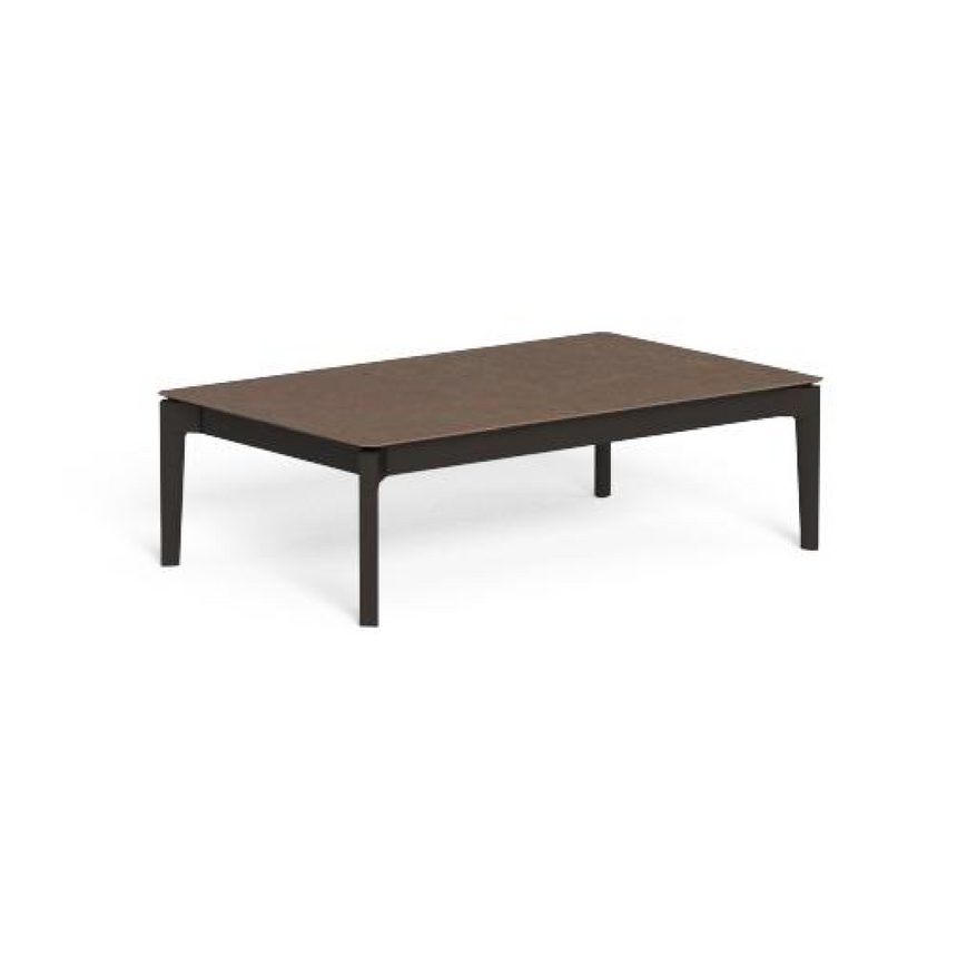 Aluminum Outdoor Coffee Table | Talenti Leaf | Italianfurniture.com