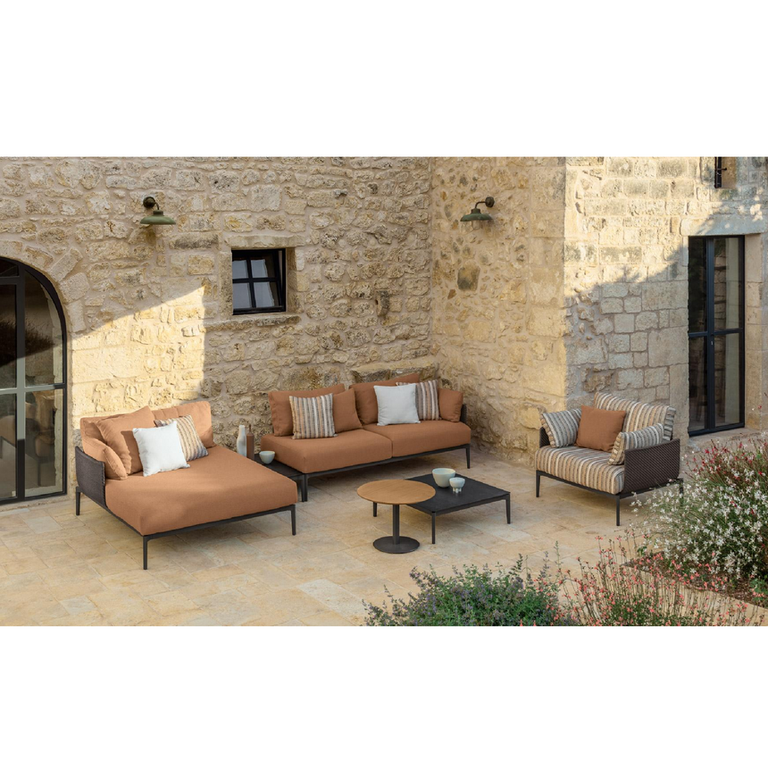 Aluminum Outdoor Coffee Table | Talenti Leaf | Italianfurniture.com