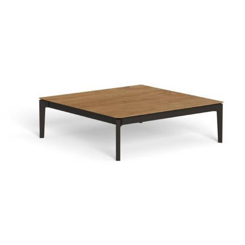 Aluminum Outdoor Coffee Table | Talenti Leaf | Italianfurniture.com