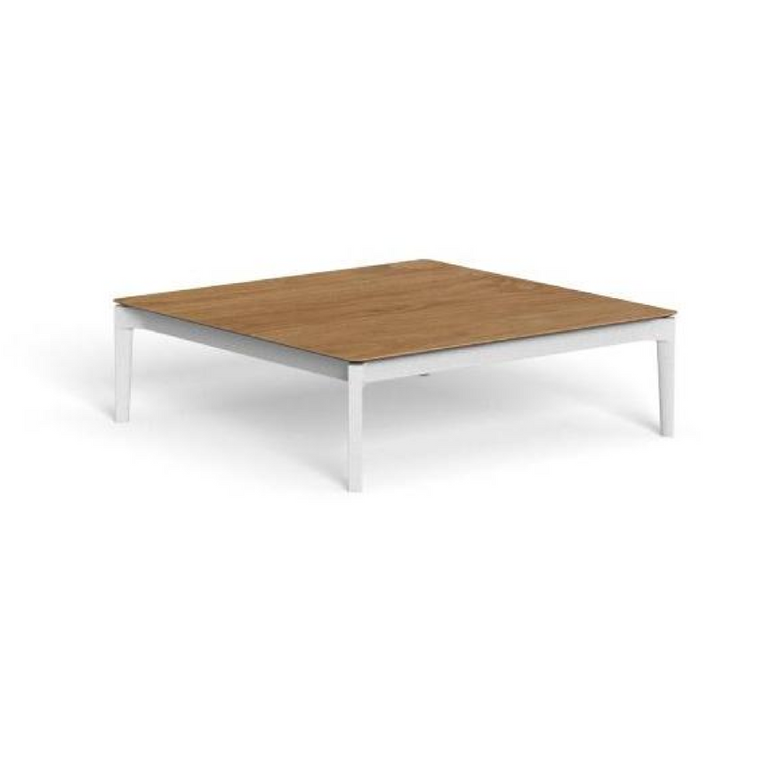 Aluminum Outdoor Coffee Table | Talenti Leaf | Italianfurniture.com