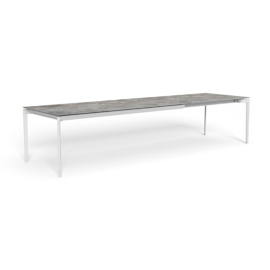 Aluminum Outdoor Extendable Table | Talenti Leaf | Italianfurniture.com