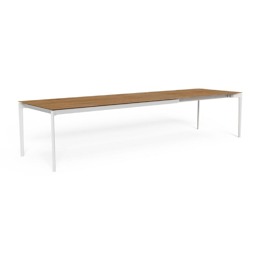 Aluminum Outdoor Extendable Table | Talenti Leaf | Italianfurniture.com