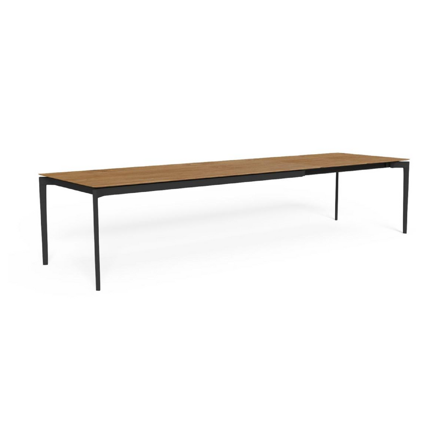 Aluminum Outdoor Extendable Table | Talenti Leaf | Italianfurniture.com