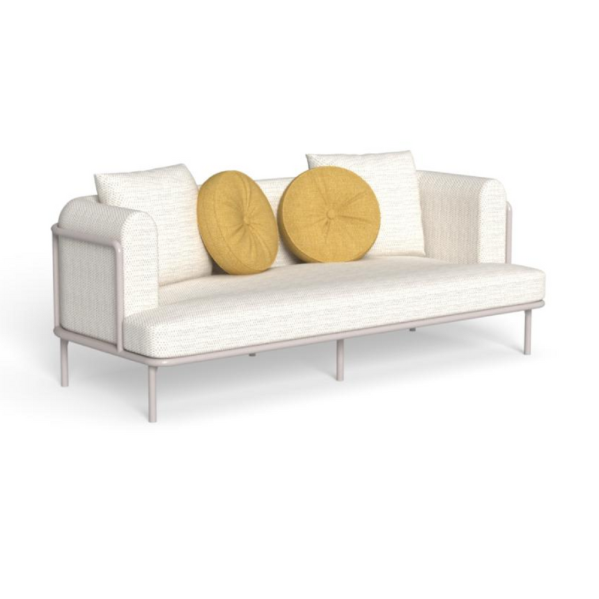 White Metal Outdoor Sofa | Talenti Lisa | Italianfurniture.com