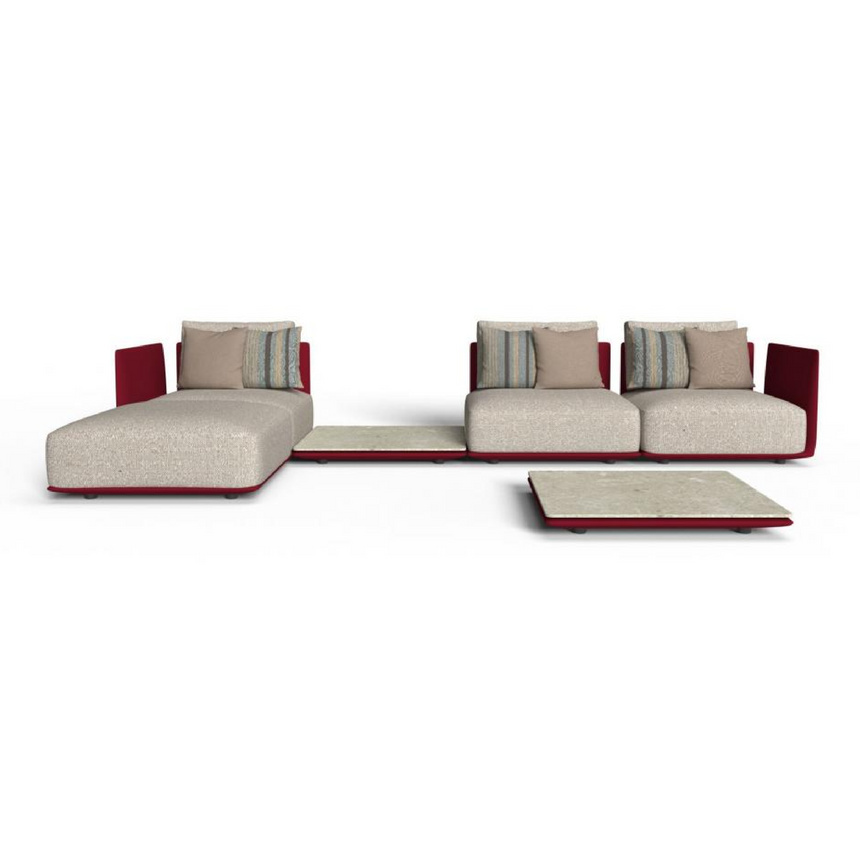 Low Outdoor Modular Sofa | Talenti Malè | Italianfurniture.com