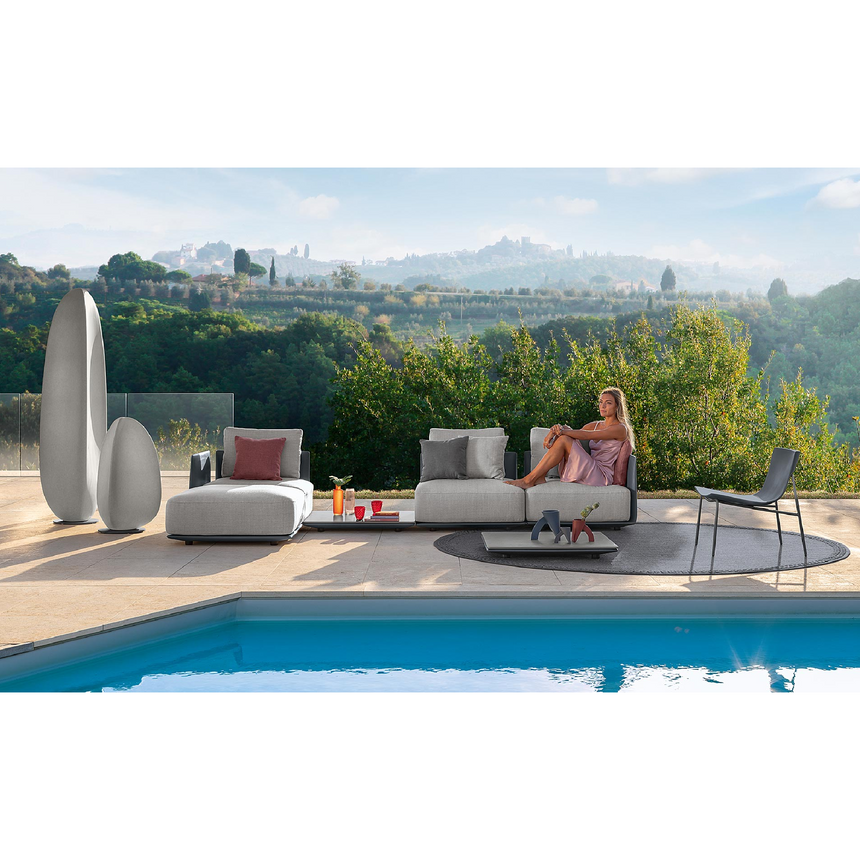 Low Outdoor Modular Sofa | Talenti Malè | Italianfurniture.com