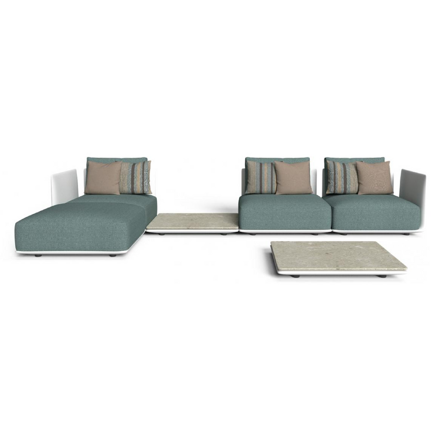 Low Outdoor Modular Sofa | Talenti Malè | Italianfurniture.com