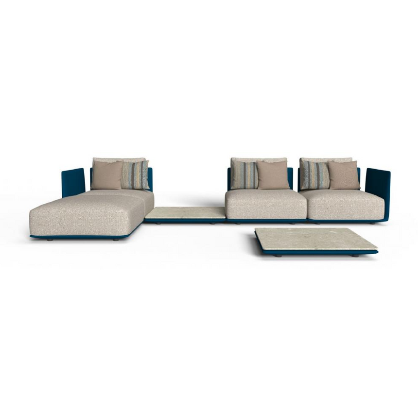Low Outdoor Modular Sofa | Talenti Malè | Italianfurniture.com
