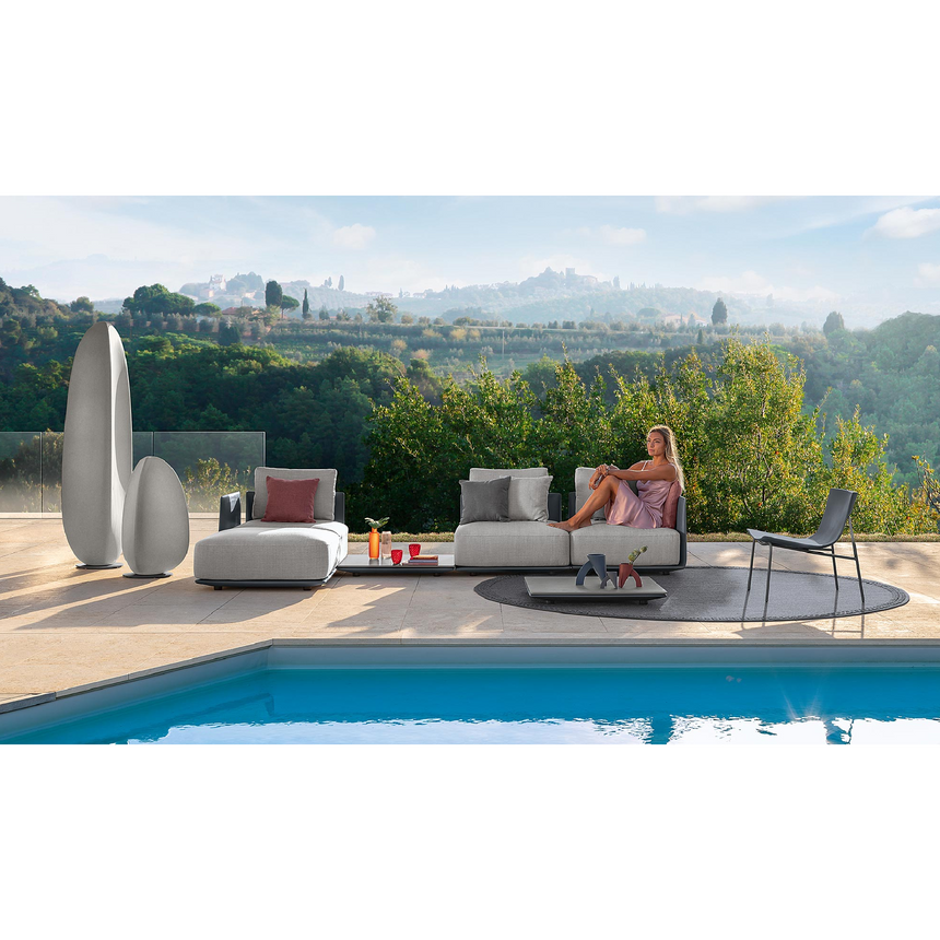 Low Outdoor Modular Sofa | Talenti Malè | Italianfurniture.com