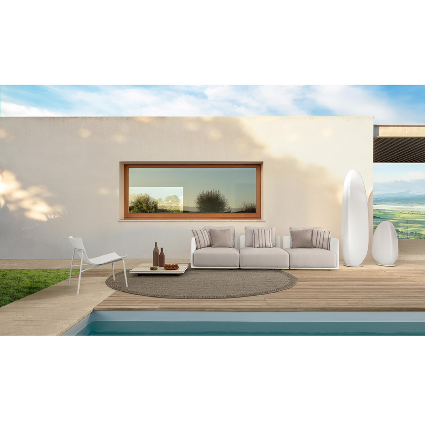 Square Stoneware Outdoor Coffee Table | Talenti Malè | Italianfurniture.com