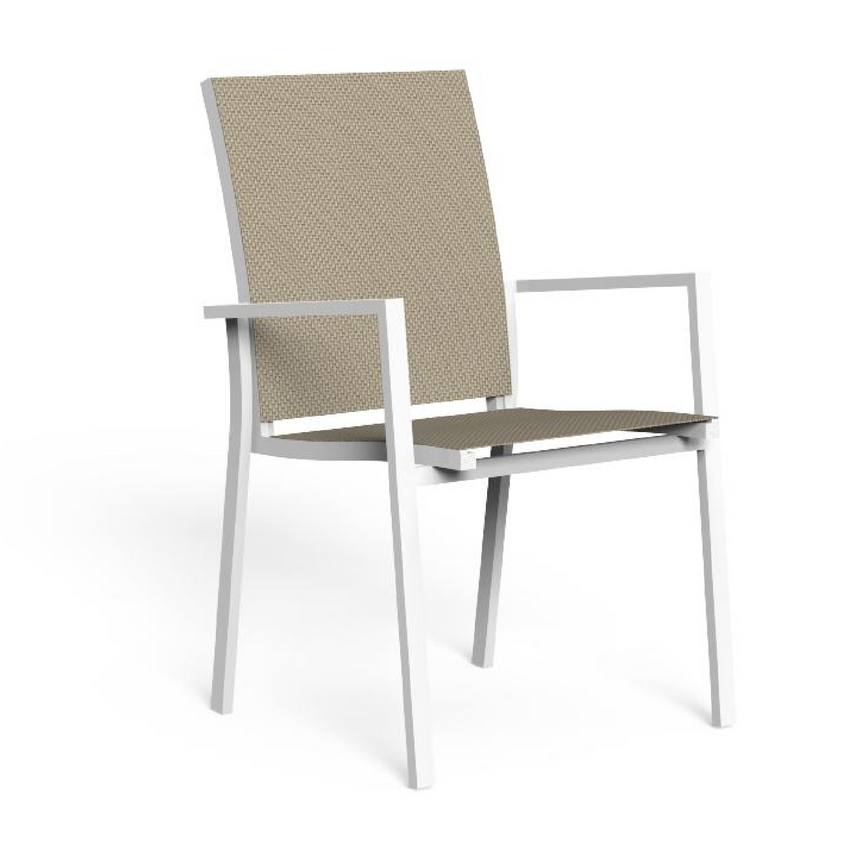 Textilene Stackable Outdoor Armchair | Talenti Maiorca | Italianfurniture.com