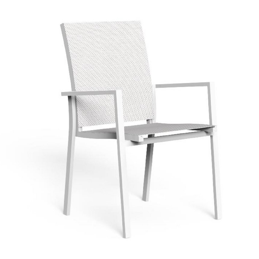 Textilene Stackable Outdoor Armchair | Talenti Maiorca | Italianfurniture.com