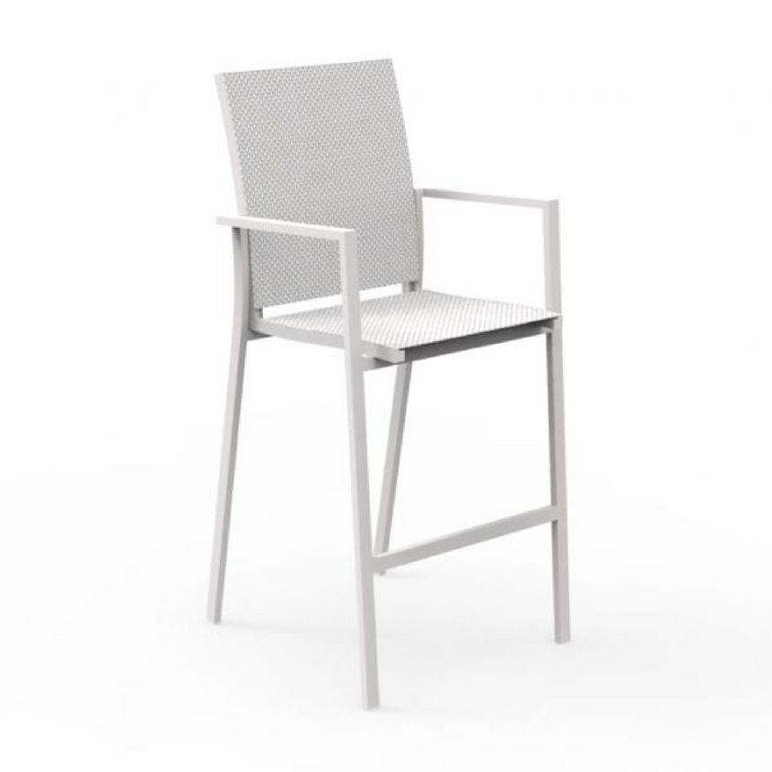 Textilene Outdoor Bar Stool | Talenti Maiorca | Italianfurniture.com
