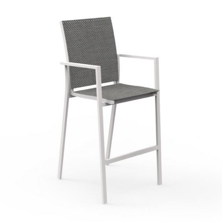 Textilene Outdoor Bar Stool | Talenti Maiorca | Italianfurniture.com