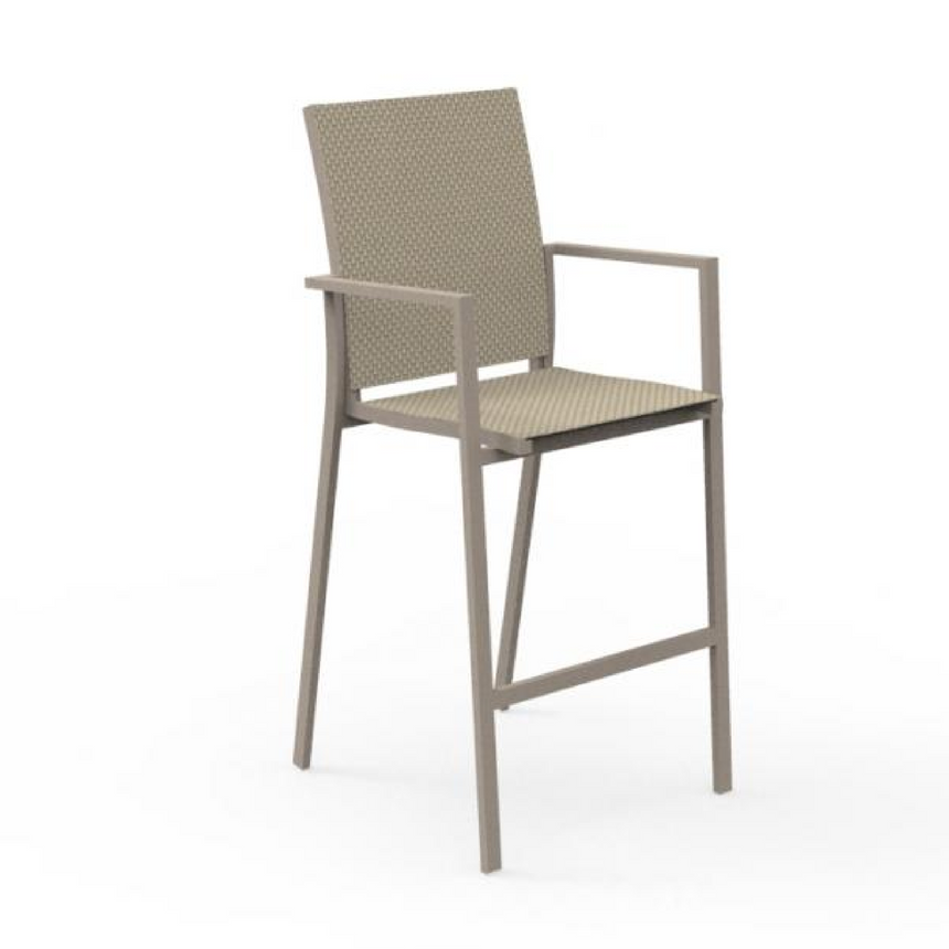 Textilene Outdoor Bar Stool | Talenti Maiorca | Italianfurniture.com