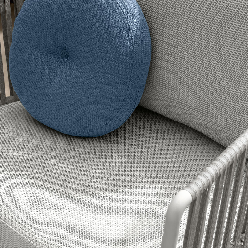 Elastic Rope Outdoor Living Armchair | Talenti Milo | Italianfurniture.com