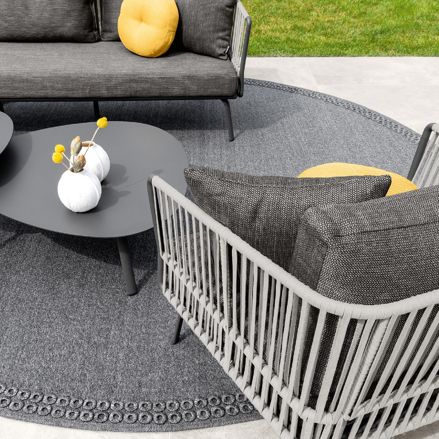 Elastic Rope Outdoor Living Armchair | Talenti Milo | Italianfurniture.com