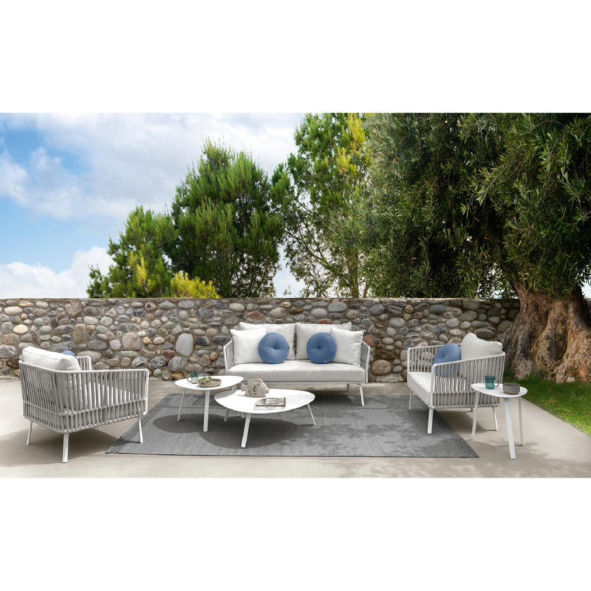 Elastic Rope Outdoor Living Armchair | Talenti Milo | Italianfurniture.com