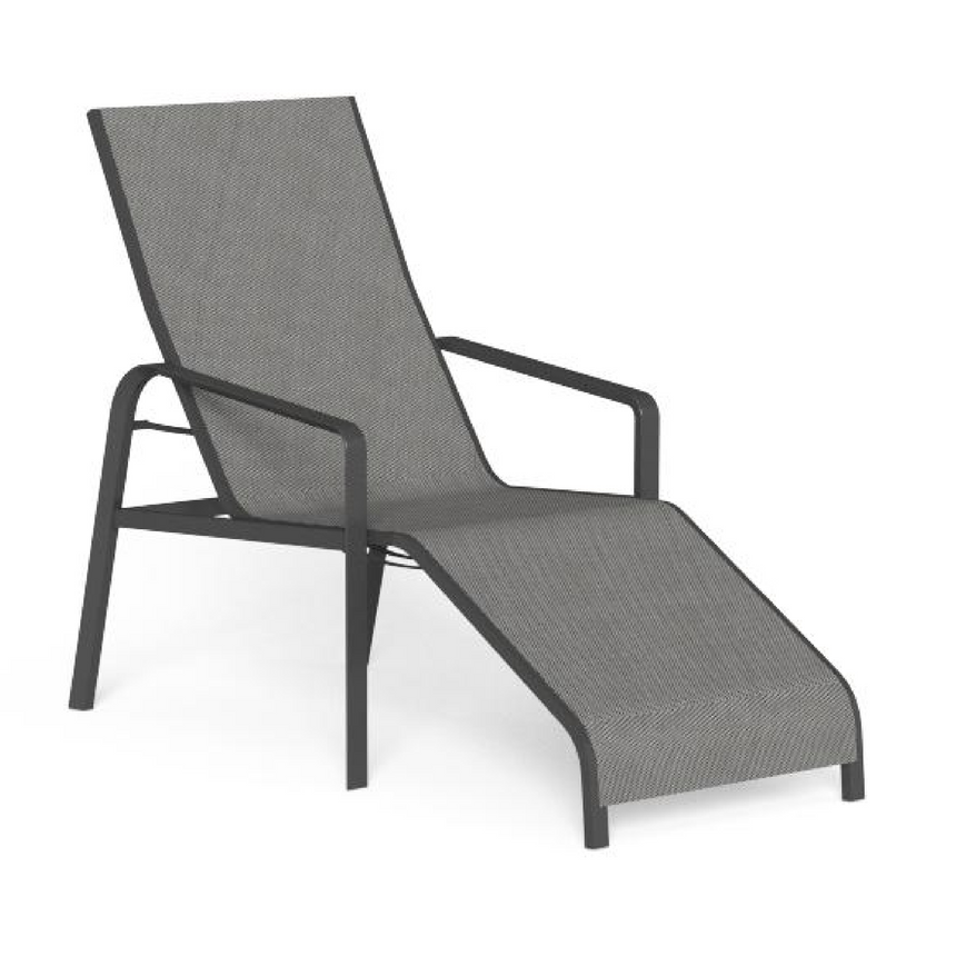 Stackable Reclining Deck Chair | Talenti Milo | Italianfurniture.com
