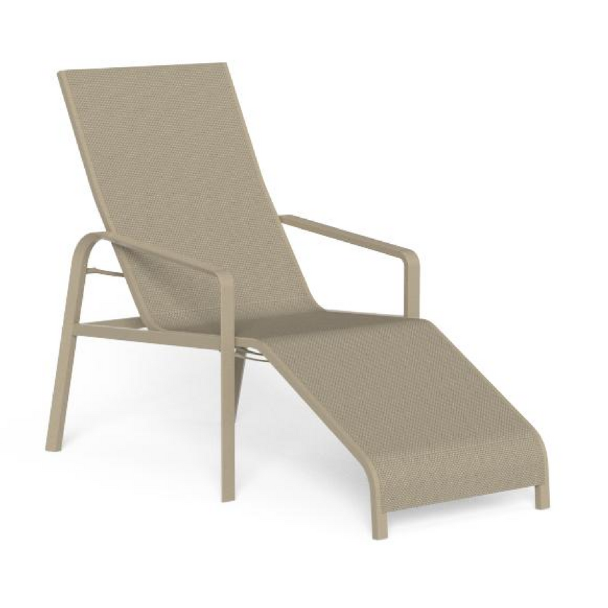 Stackable Reclining Deck Chair | Talenti Milo | Italianfurniture.com