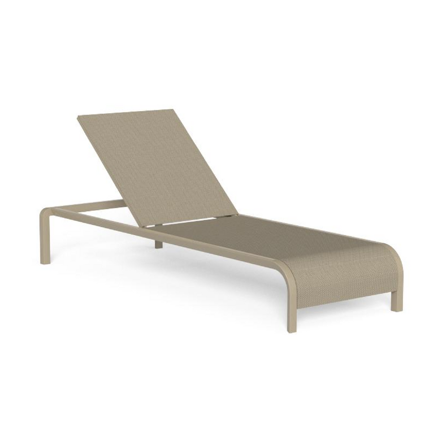 Stackable Reclining Sun Lounger | Talenti Milo | Italianfurniture.com