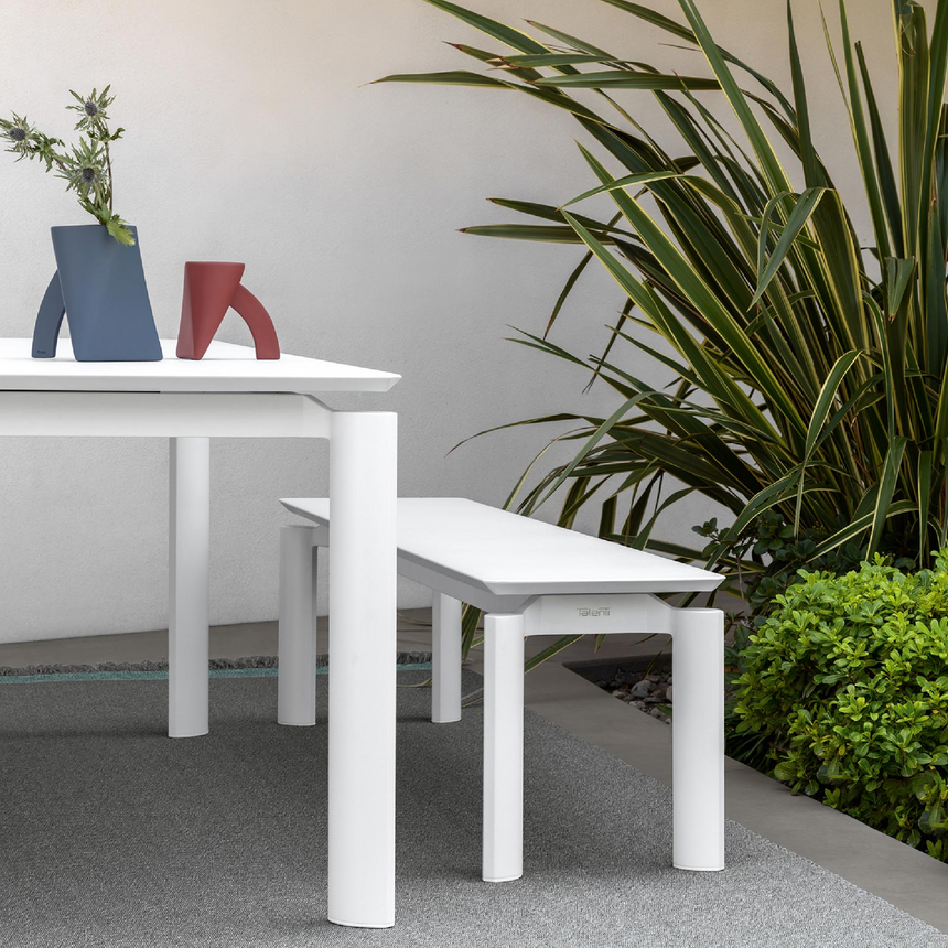 Outdoor Aluminum Frame Dining Table | Talenti Milo | Italianfurniture.com