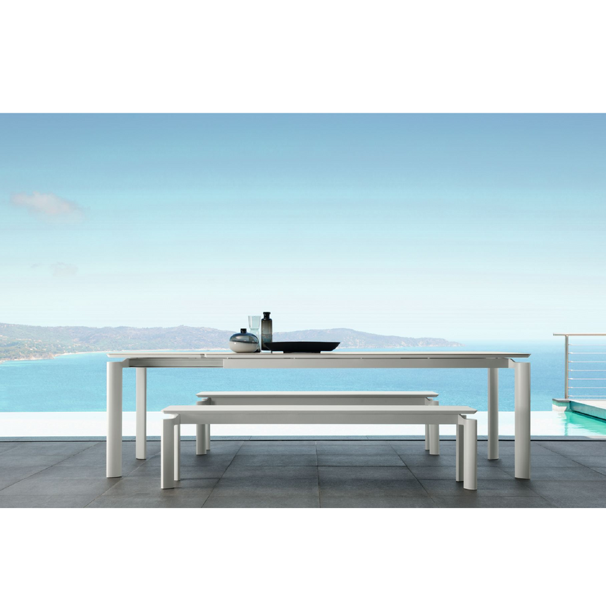 Outdoor Aluminum Frame Dining Table | Talenti Milo