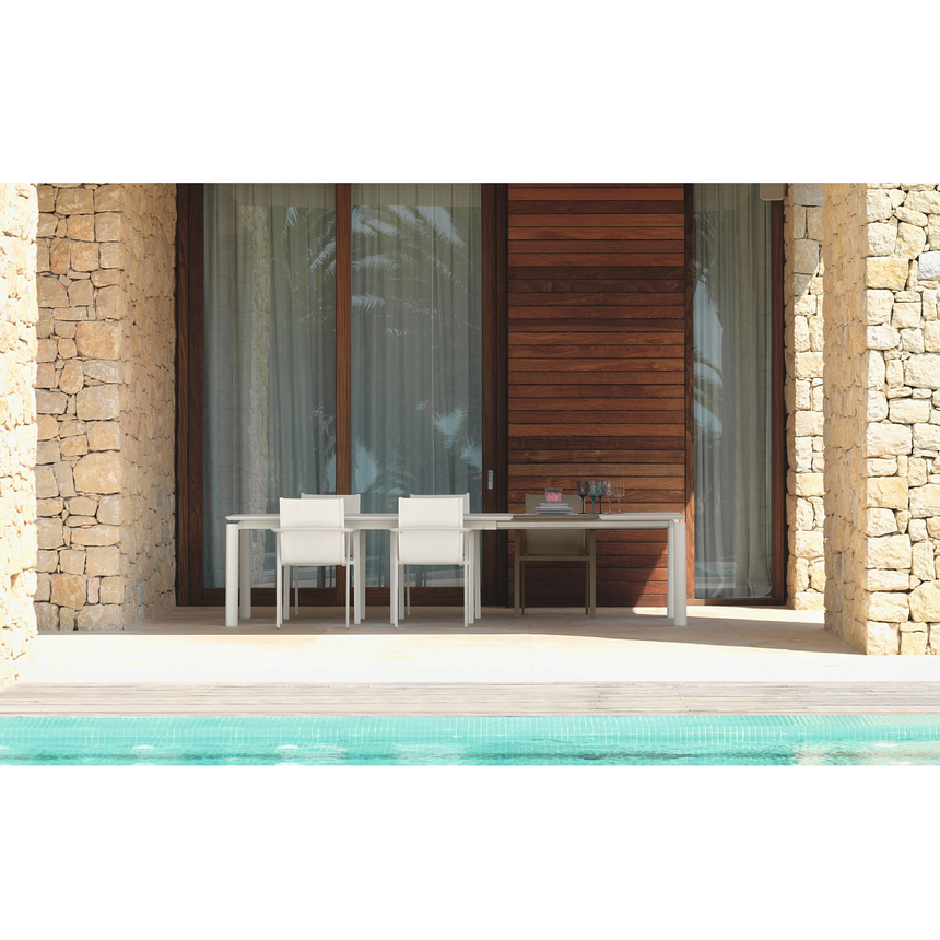 Outdoor Ceramic Top Dining Table | Talenti Milo | Italianfurniture.com