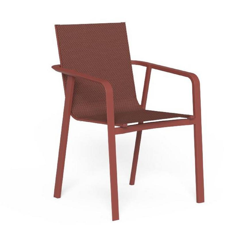 Outdoor Textilene Dining Armchair | Talenti Milo | Italianfurniture.com