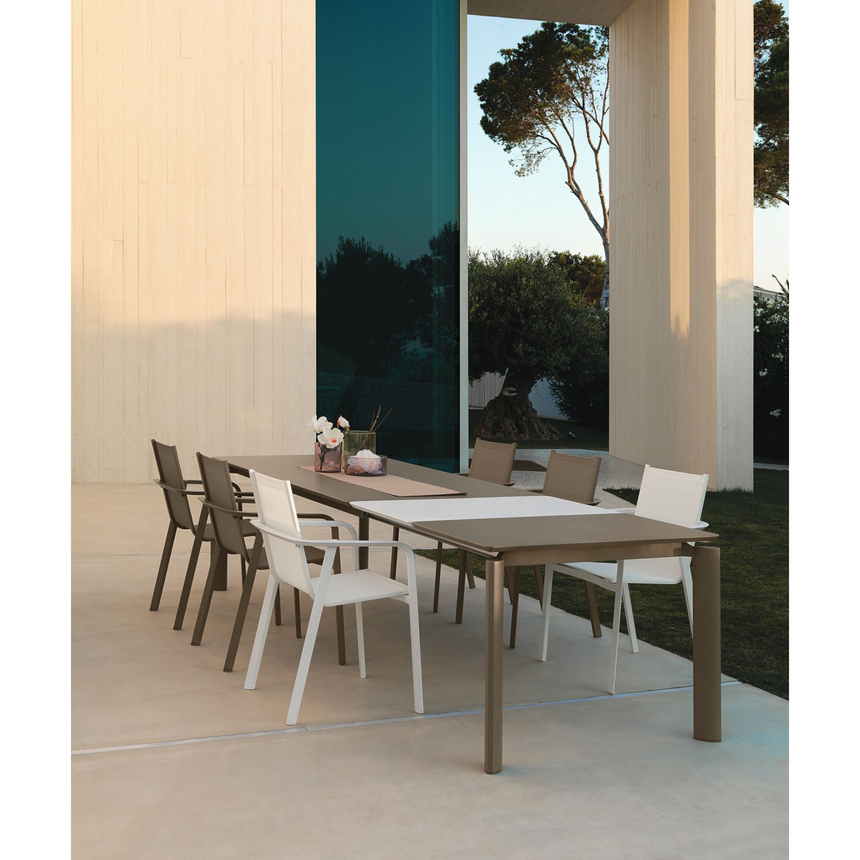 Outdoor Textilene Dining Armchair | Talenti Milo | Italianfurniture.com