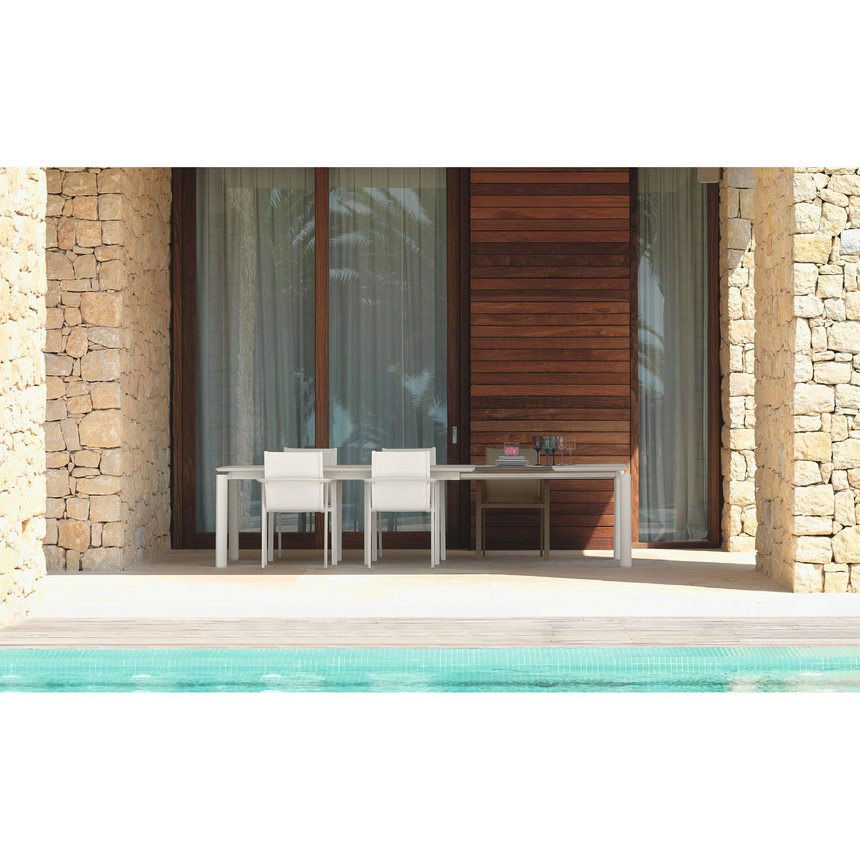 Outdoor Textilene Dining Armchair | Talenti Milo | Italianfurniture.com