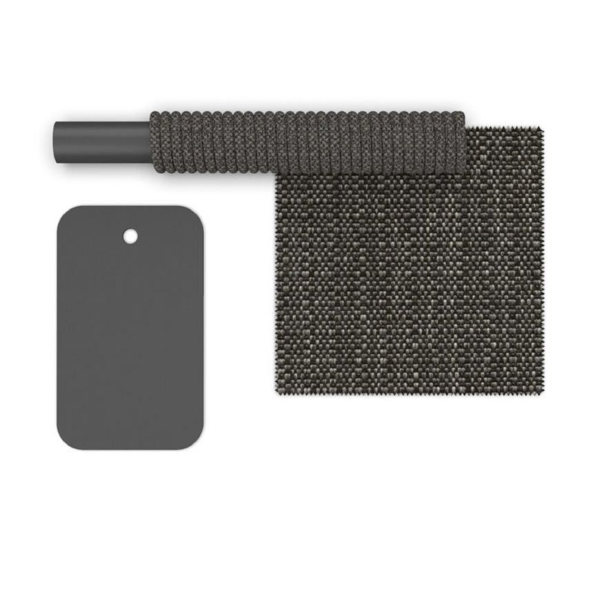 Curved Outdoor Cushioned Swing Chair | Talenti Moon | Italianfurniture.com