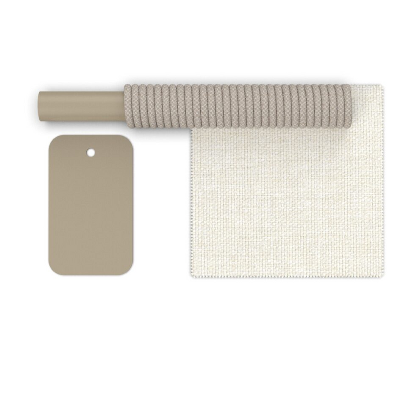 Curved Outdoor Cushioned Swing Chair | Talenti Moon | Italianfurniture.com