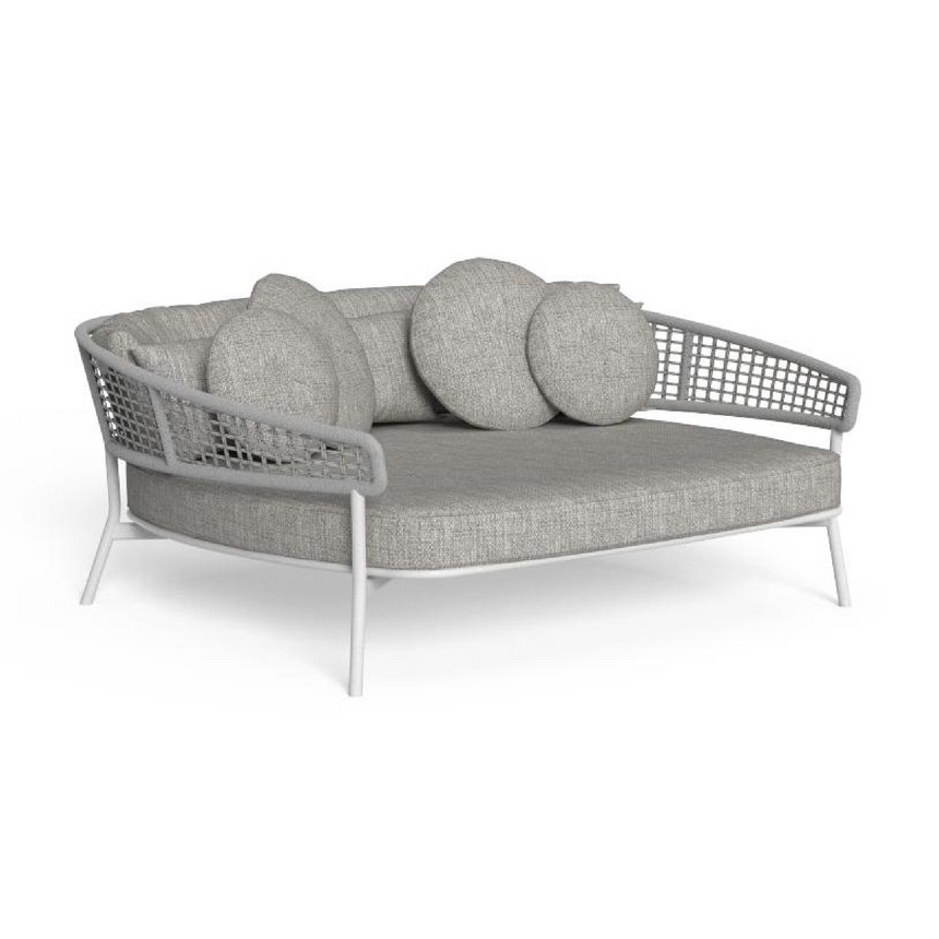 Curved Rope Cushioned Daybed | Talenti Moon | Italianfurniture.com