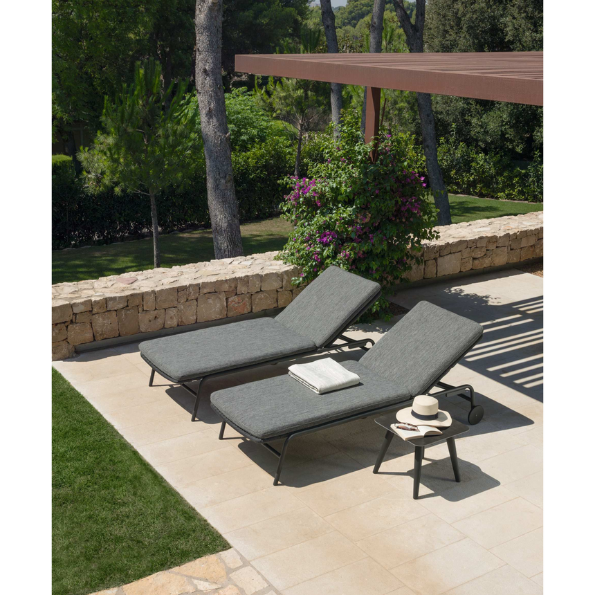 Braided Rope Sunbed | Talenti Moon | Italianfurniture.com