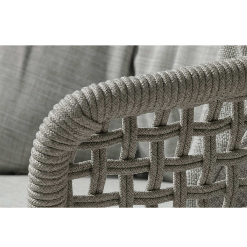 Curved Rope Outdoor Dining Chair | Talenti Moon | Italianfurniture.com