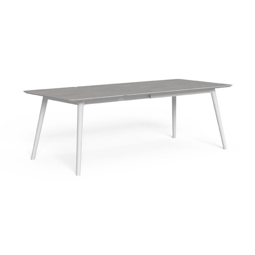 Ceramic Extendible Outdoor Dining Table | Talenti Moon | Italianfurniture.com
