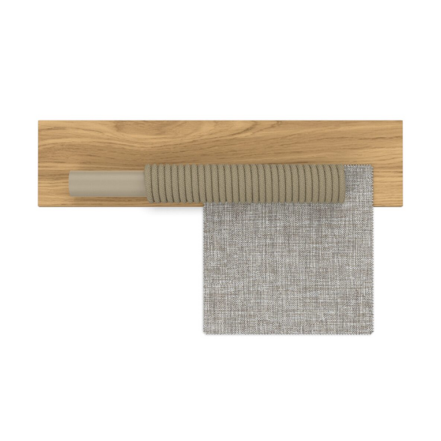 Teak Framed 2-Seater Outdoor Sofa | Talenti Moon | Italianfurniture.com