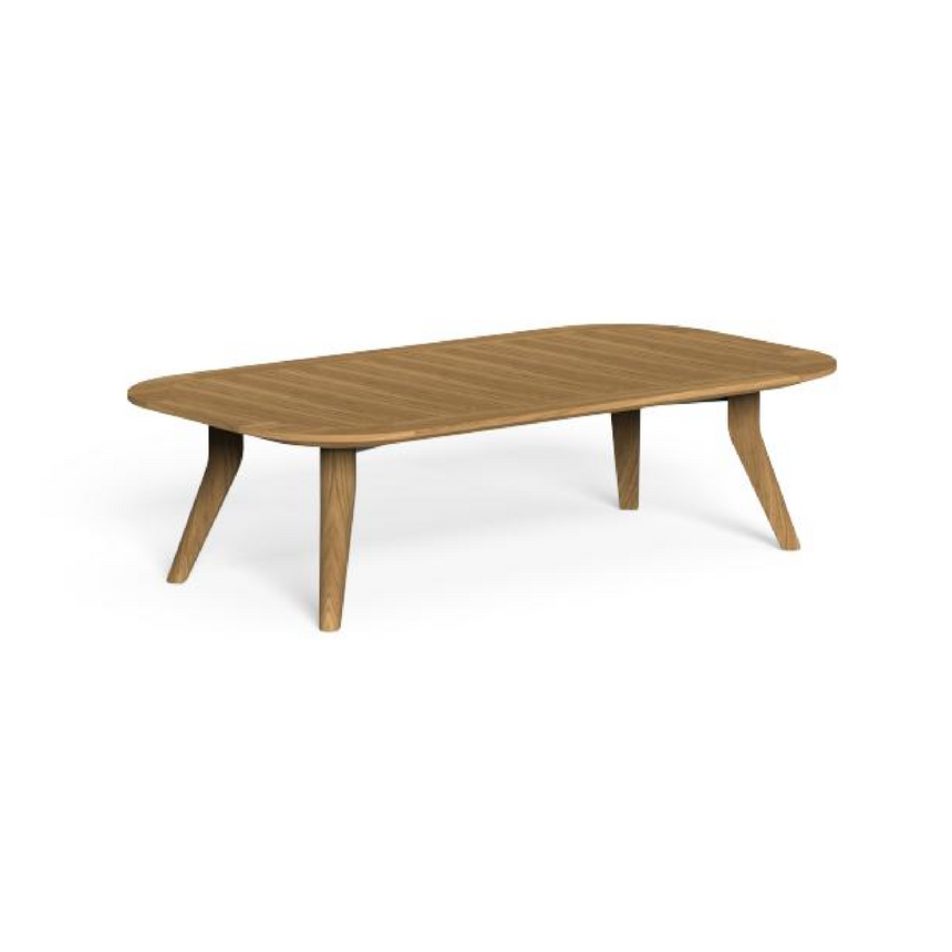 Slatted Teak Outdoor Coffee Table | Talenti Moon | Italianfurniture.com