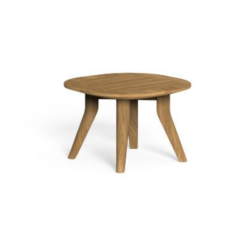Slatted Teak Outdoor Coffee Table | Talenti Moon | Italianfurniture.com
