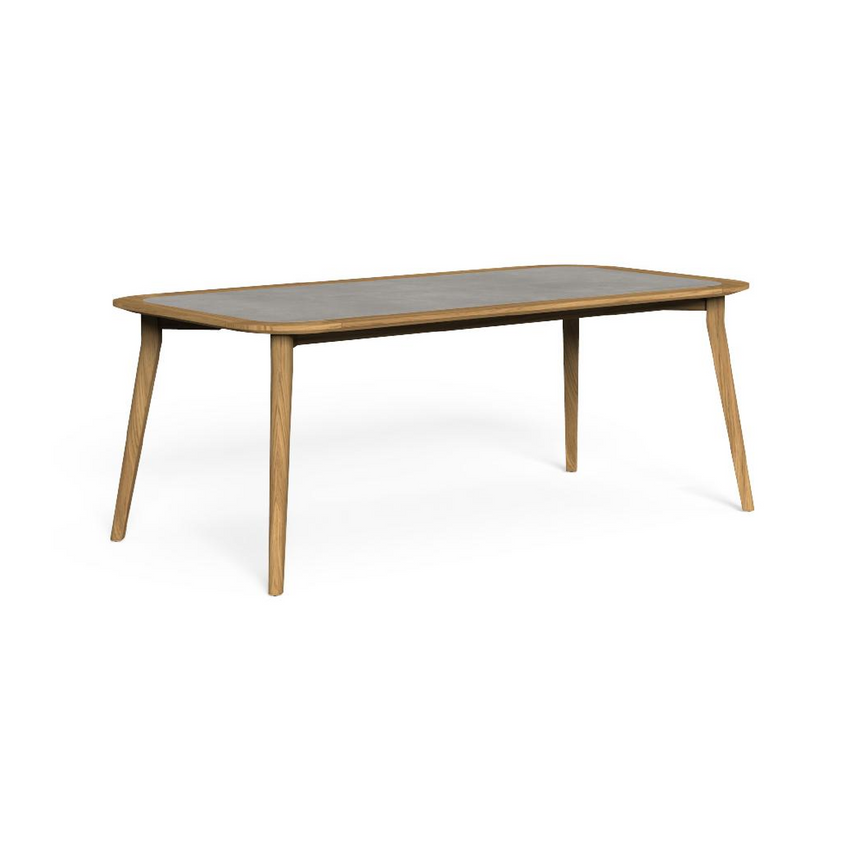 Gray Top Outdoor Dining Table | Talenti Moon | Italianfurniture.com