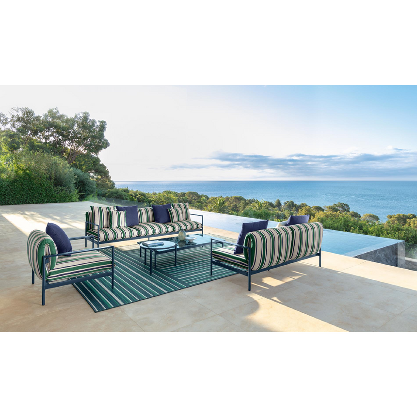 Striped Outdoor Sofa | Talenti Nalu | Italianfurniture.com