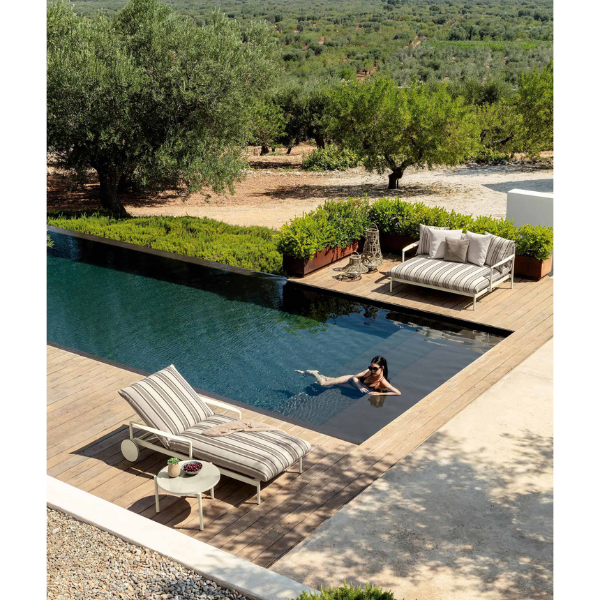 Striped Sun Lounger | Talenti Nalu | Italianfurniture.com